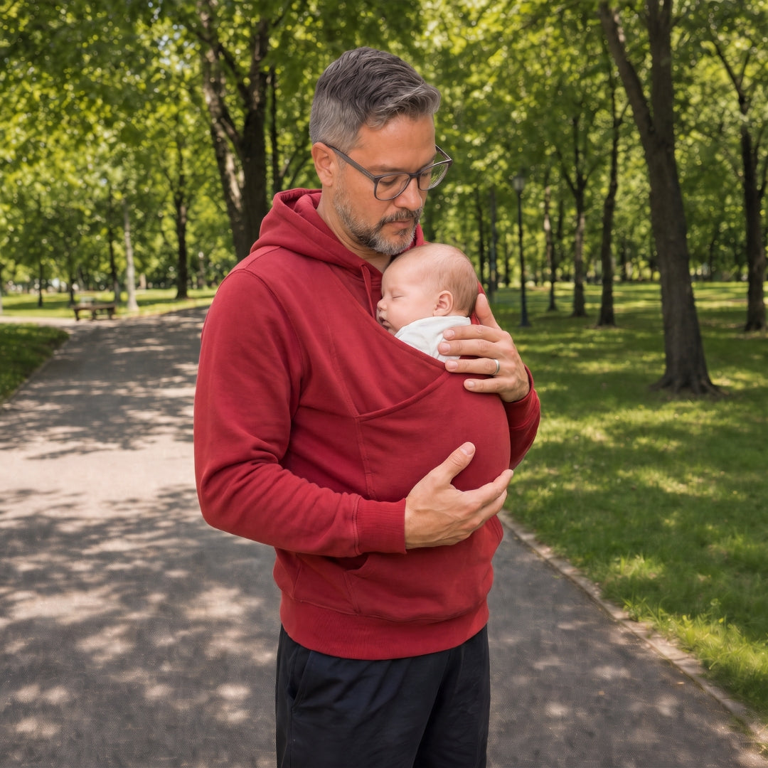 Kuschelhoodie™ Baby-Trage-Hoodie